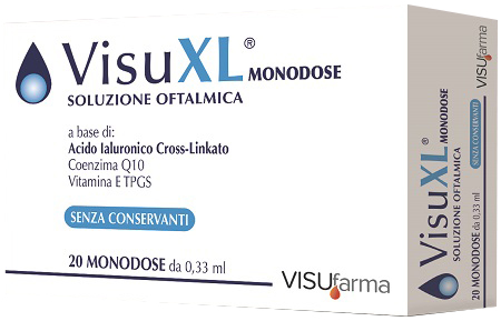Soluzione oftalmica visuxl 20 contenitori monodose 0,33 ml