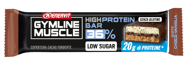 Gymline 20 g proteinbar choco/vaniglia 55 g