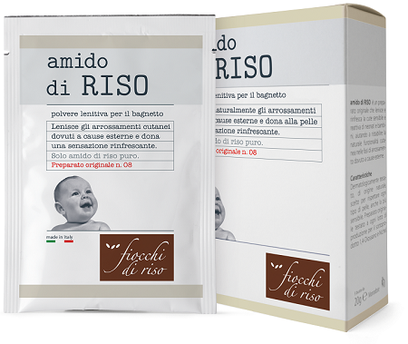 Fiocchi di riso amido di riso polvere lenitivo 100 g