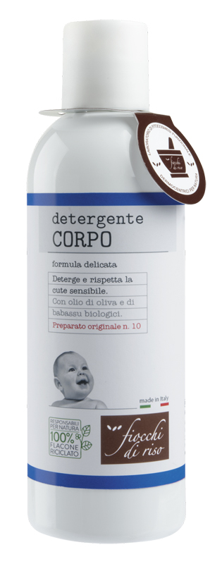 Fiocchi di riso detergente corpo delicato 200 ml