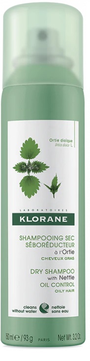 Klorane shampoo secco seboriduttore all - ortica 150 ml