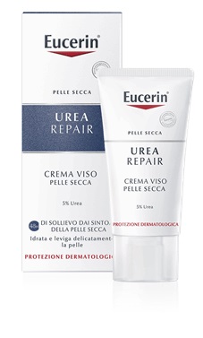 Eucerin crema levigante viso 5% urea 50 ml