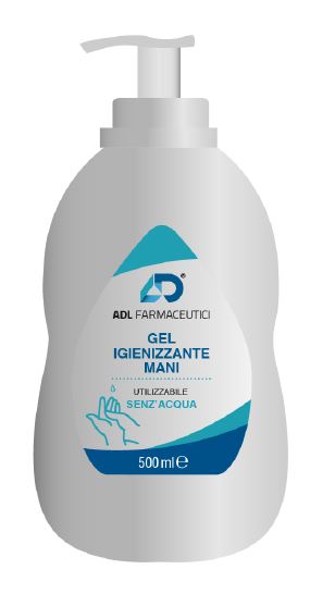 Adl farmaceutici gel igienizzante 500 ml