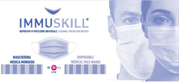 Immuskill mascherina chirurgica 50 pezzi
