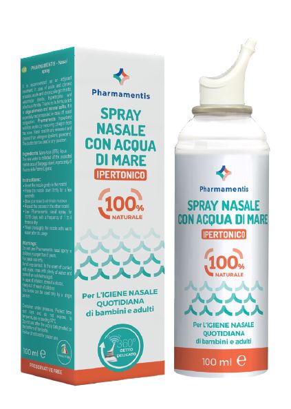 Pharmamentis ipertonico spray nasale 100 ml