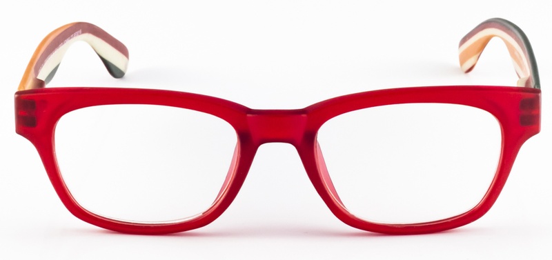 Contacta legend occhiale per la presbiopia rosso +2,00