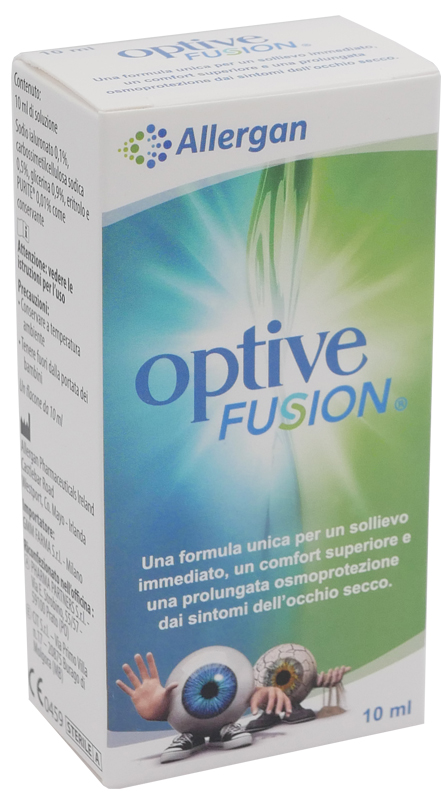 Soluzione oftalmica optive fusion 10 ml