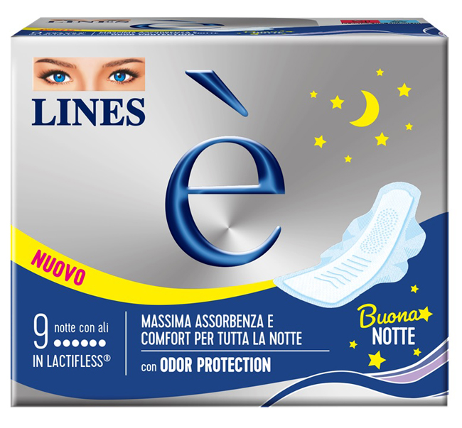 Lines e - notte carry pack 9 pezzi