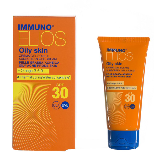 Immuno elios oily skin/gel tocco secco spf30 50 ml