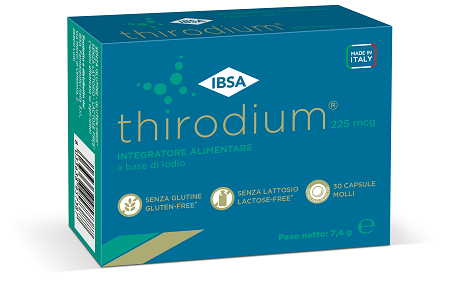 Thirodium 225mcg 30 capsule molli
