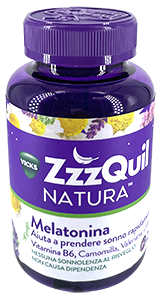 Vicks zzzquil natura 60 pastiglie gommose