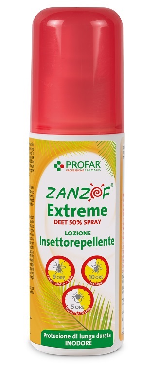 Zanzof jungle extreme spray deet 50% 75 ml profar