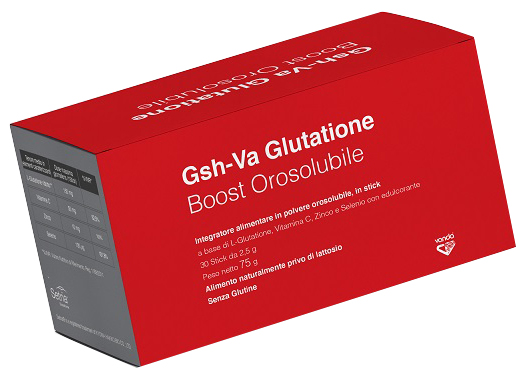 Gsh va glutatione boost 30 stick orosolubili