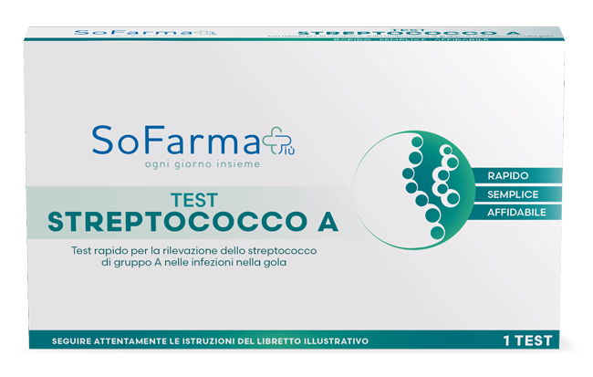 Test rapido autodiagnostico streptococco a sofarmapiu