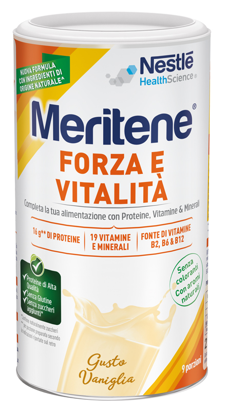 Meritene forza e vitalita - vaniglia 270 g