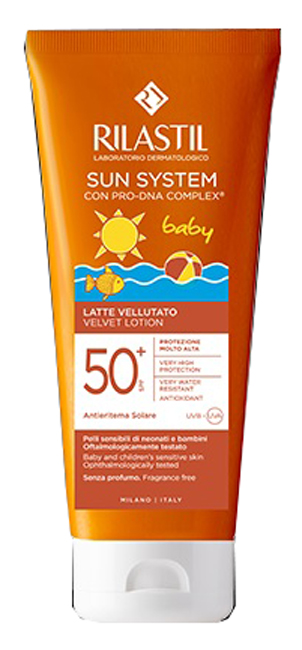 Rilastil sun ppt spf 50+ baby latte velluto 200 ml