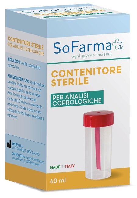 Raccoglitore feci 60 ml sofarmapiu