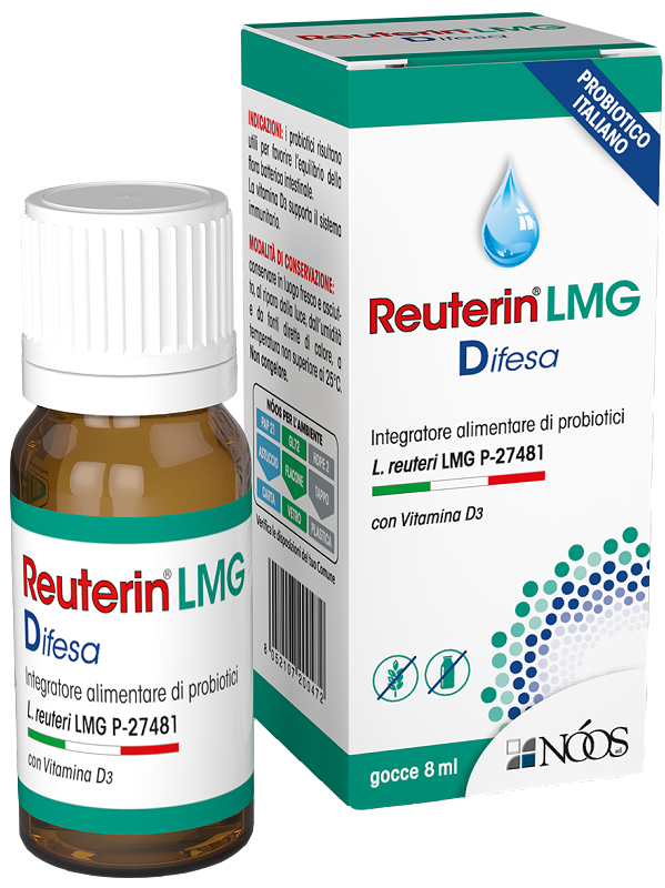Reuterin d3 difesa lmg gocce 8 ml