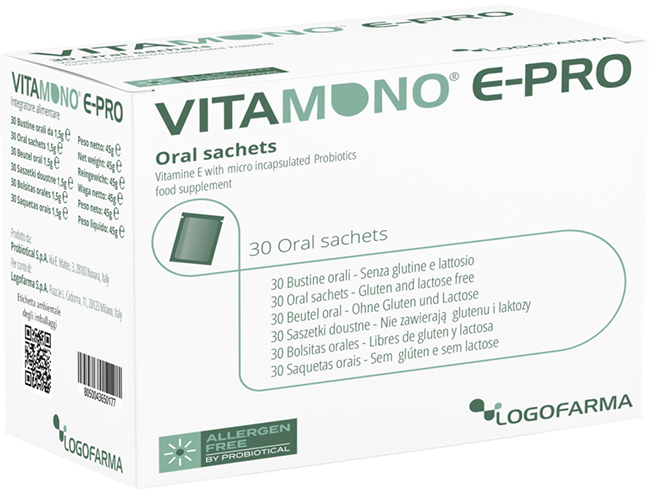 Vitamono e pro 30 bustine idrosolubili
