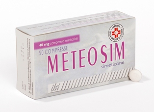 Meteosim 40 mg compresse masticabili - 50 compresse