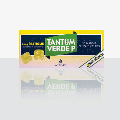 Tantum verde p 3 mg pastiglie gusto limone - 20 pastiglie