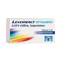 Levoreact oftalmico 0,05% collirio, sospensione - flacone 4 ml