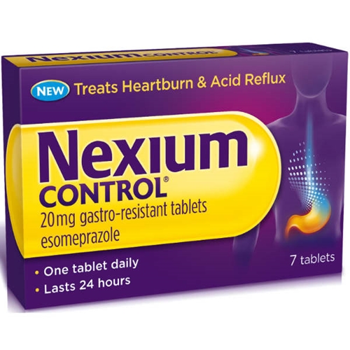 Nexium control 20 mg - compressa gastroresistente - uso orale - blister (alu) - 7 compresse