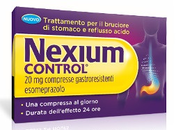 Nexium control 20 mg - compressa gastroresistente - uso orale - blister (alu) - 14 compresse