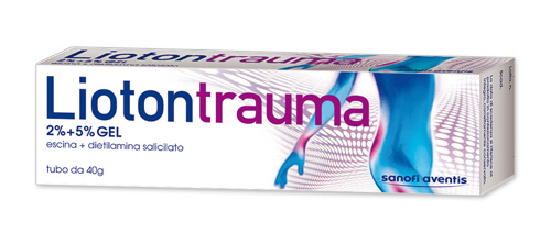 Liotontrauma 2% + 5% gel tubo 40 g