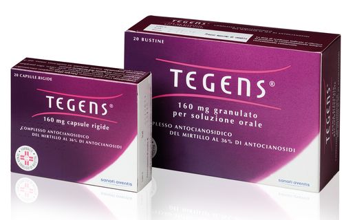 Tegens 160 mg capsule rigide - 20 capsule