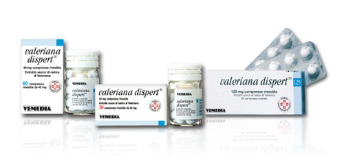 Valeriana dispert 45 mg compresse rivestite - 30 compresse