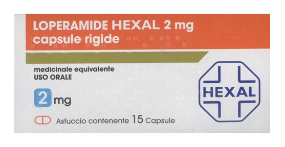 Loperamide hexal 2 mg capsule rigide - 15 capsule