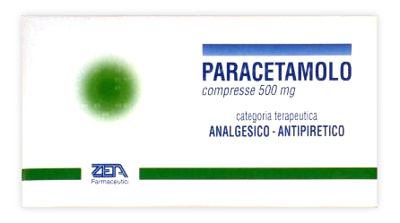 Paracetamolo zeta 500 mg compresse - 20 compresse