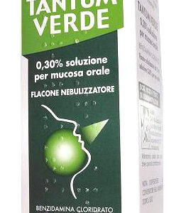 Tantum verde 0,30% soluzione per mucosa orale - flacone nebulizzatore 15 ml