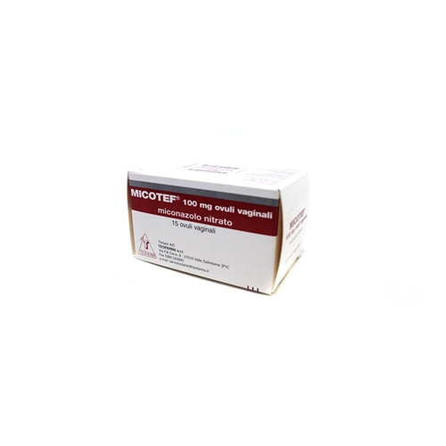 Micotef 100 mg ovuli vaginali - 15 ovuli vaginali