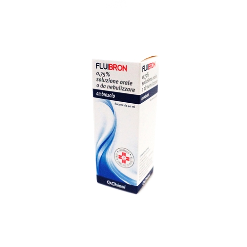 Fluibron 0,75% soluzione orale o da nebulizzare flacone 40 ml