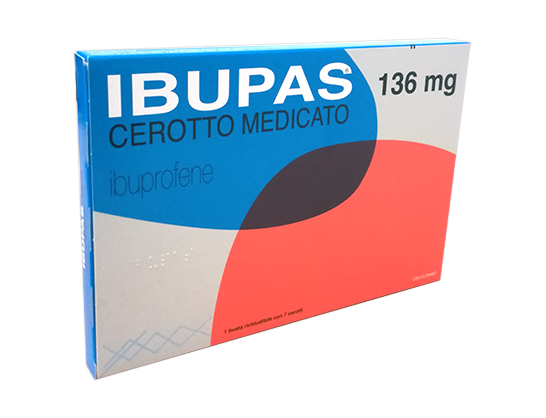 Ibupas 136 mg cerotto medicato 7 cerotti