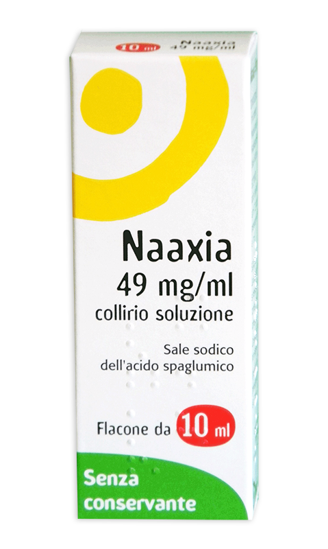 Naaxia 49 mg/ml collirio, soluzione - flacone 10 ml