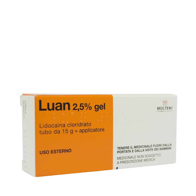 Luan 2,5 % gel - tubo da 15 g