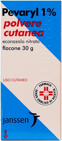 Pevaryl 1% polvere cutanea - flacone 30 g