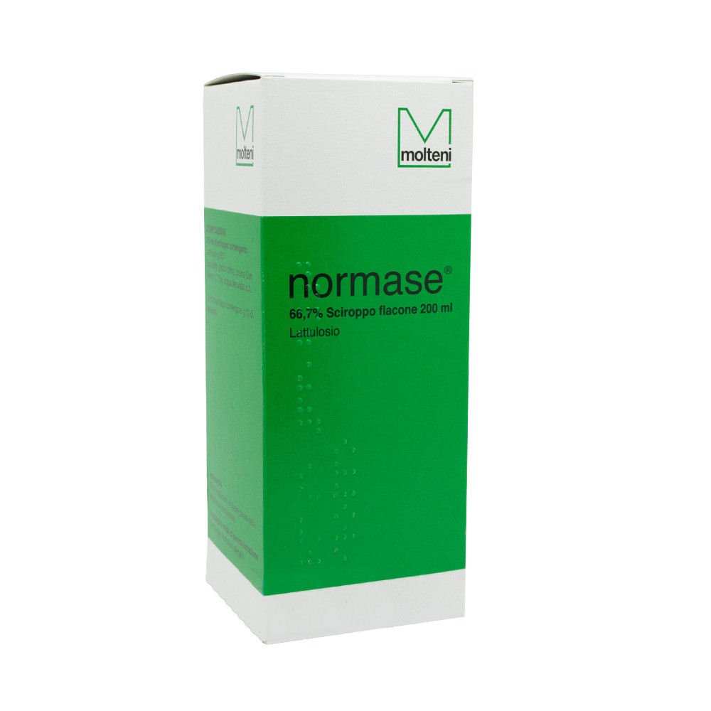 Normase 66,7 g/100 ml sciroppo flacone in pet da 200 ml con bicchiere dosatore