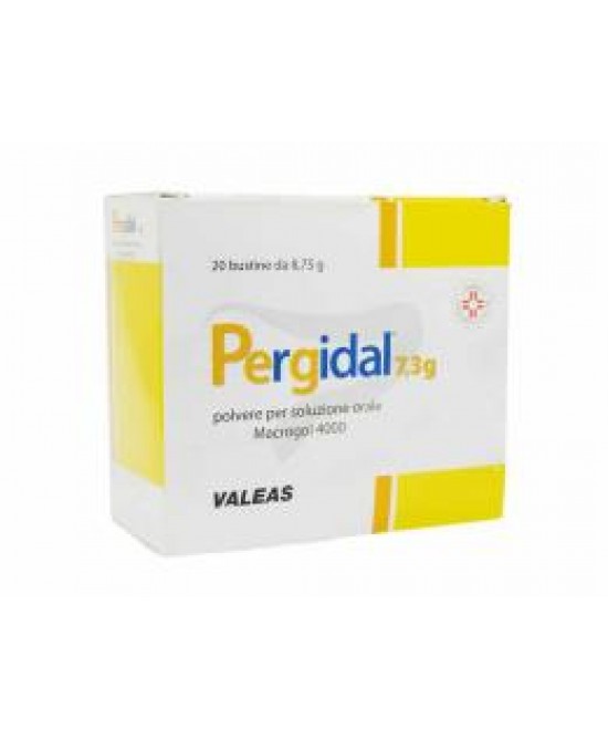 Pergidal 7,3 g polvere per soluzione orale - 20 bustine