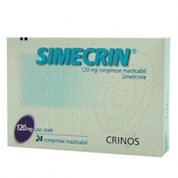 Simecrin 120 mg compresse masticabili - 24 compresse