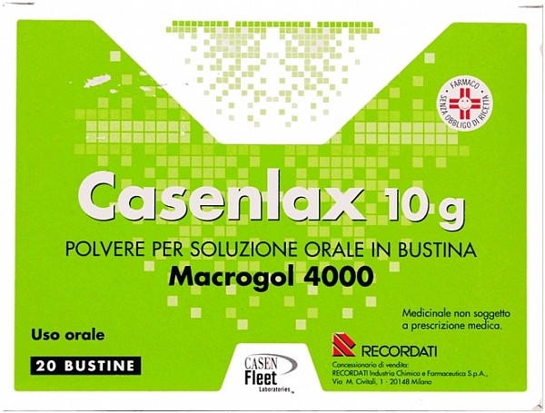 Casenlax 10 g polvere per soluzione orale - 20 bustine