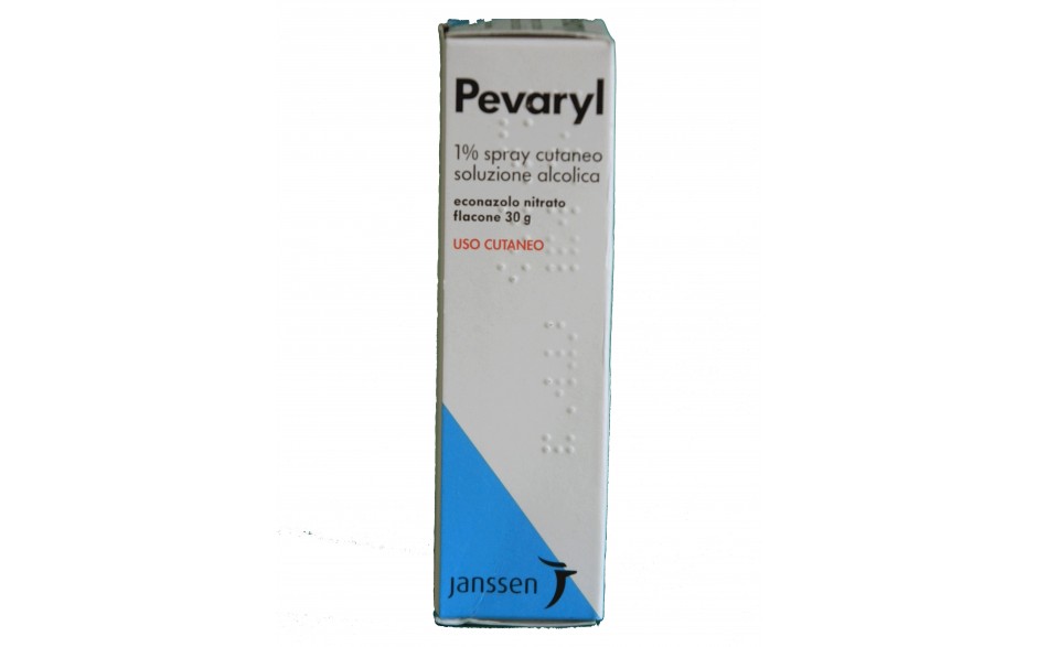 Pevaryl 1% spray cutaneo, soluzione alcolica - flacone 30 ml