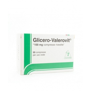 Glicero valerovit 100 mg compressa rivestita - blister 50 compresse rivestite