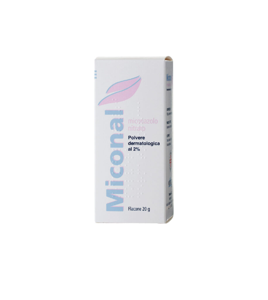 Miconal 2% polvere cutanea - flacone 20 g