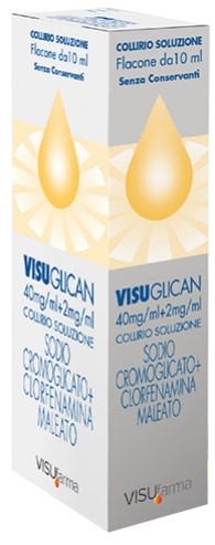 Visuglican 4% + 0,2% collirio, soluzione - flacone 10 ml