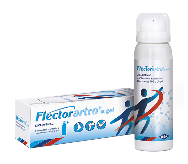 Flectorartro 1% gel 1 contenitore sotto pressione in pet/al/ldpe da 100g