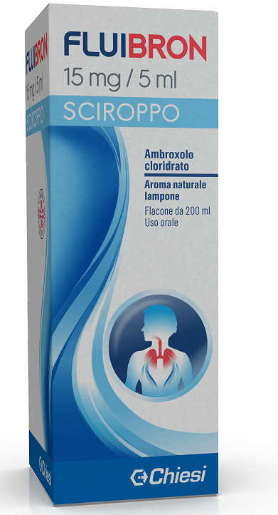 Fluibron 15 mg/5 ml sciroppo flacone 200 ml